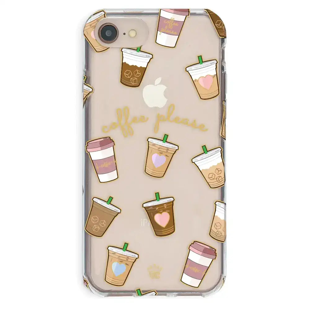 Coffee First iPhone Case