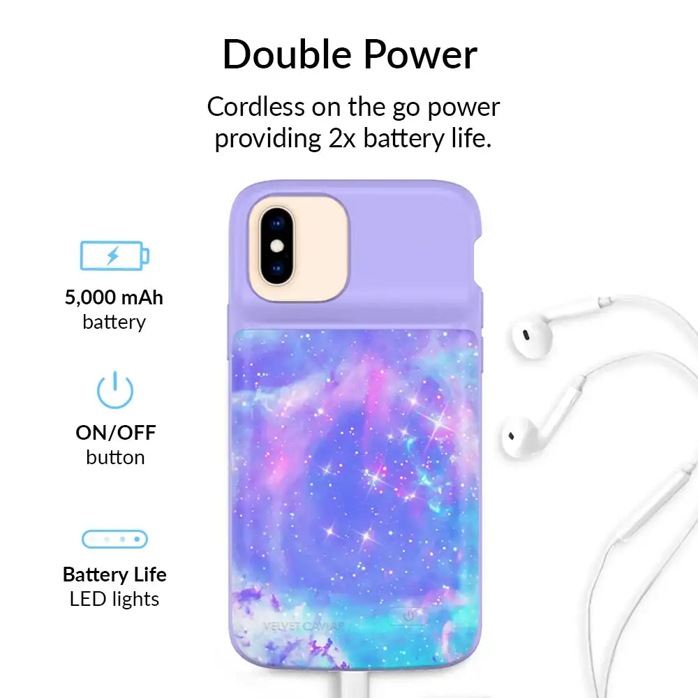 Galaxy iPhone Charging Case