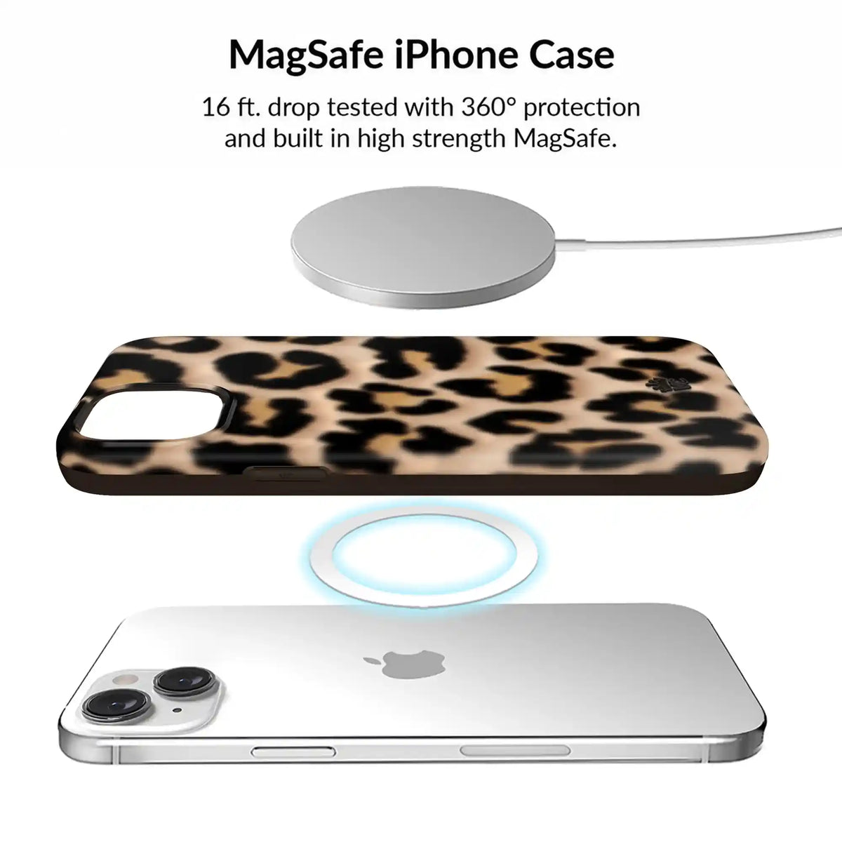 It Girl Blonde Leopard iPhone Bundle Set