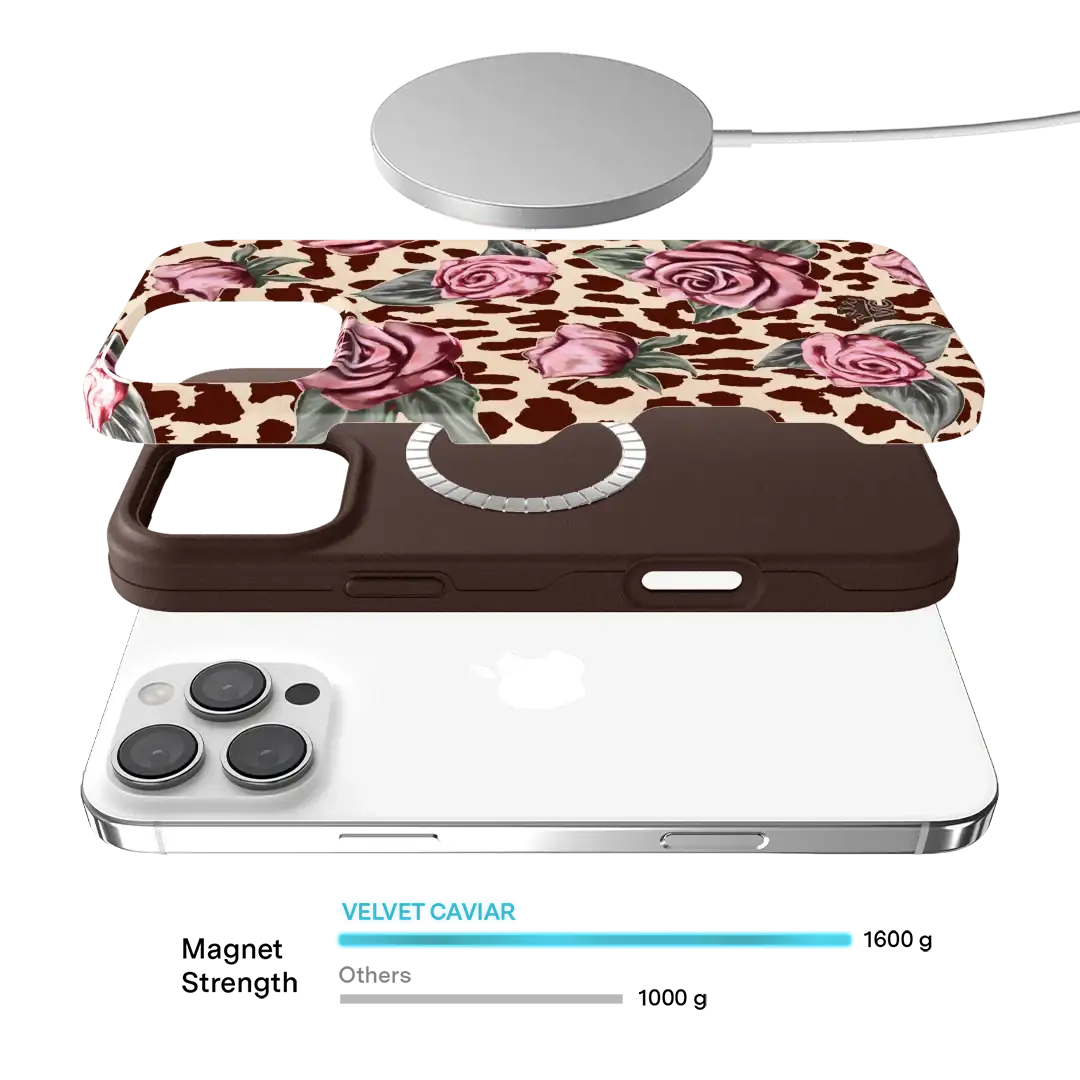 Rosy Leopard iPhone Case