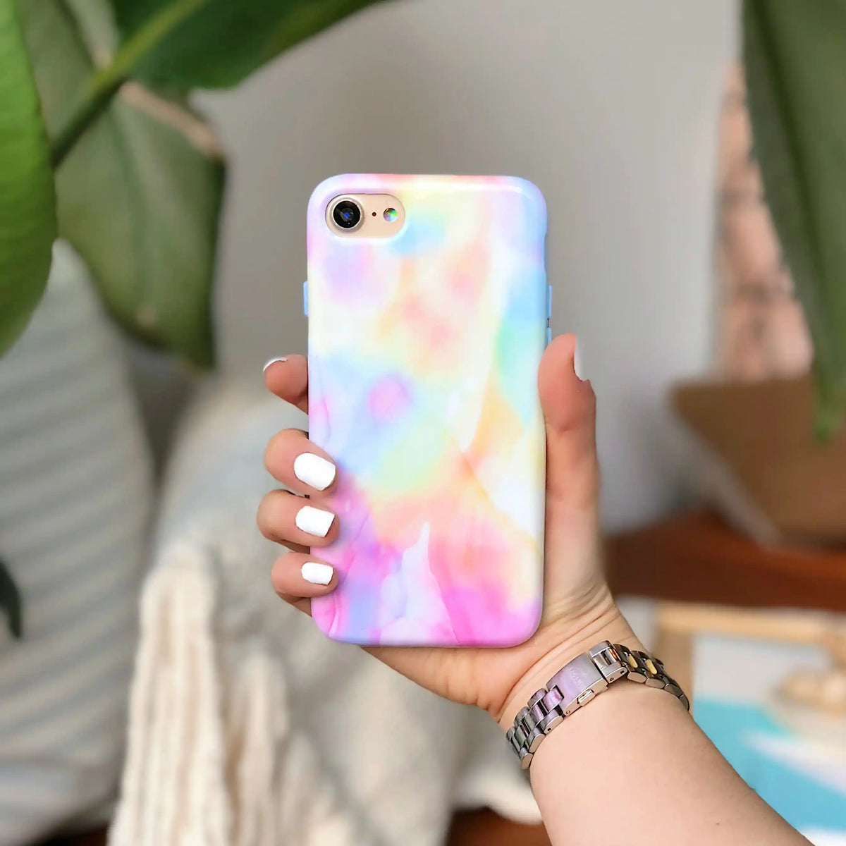 Pastel Tie Dye iPhone Case