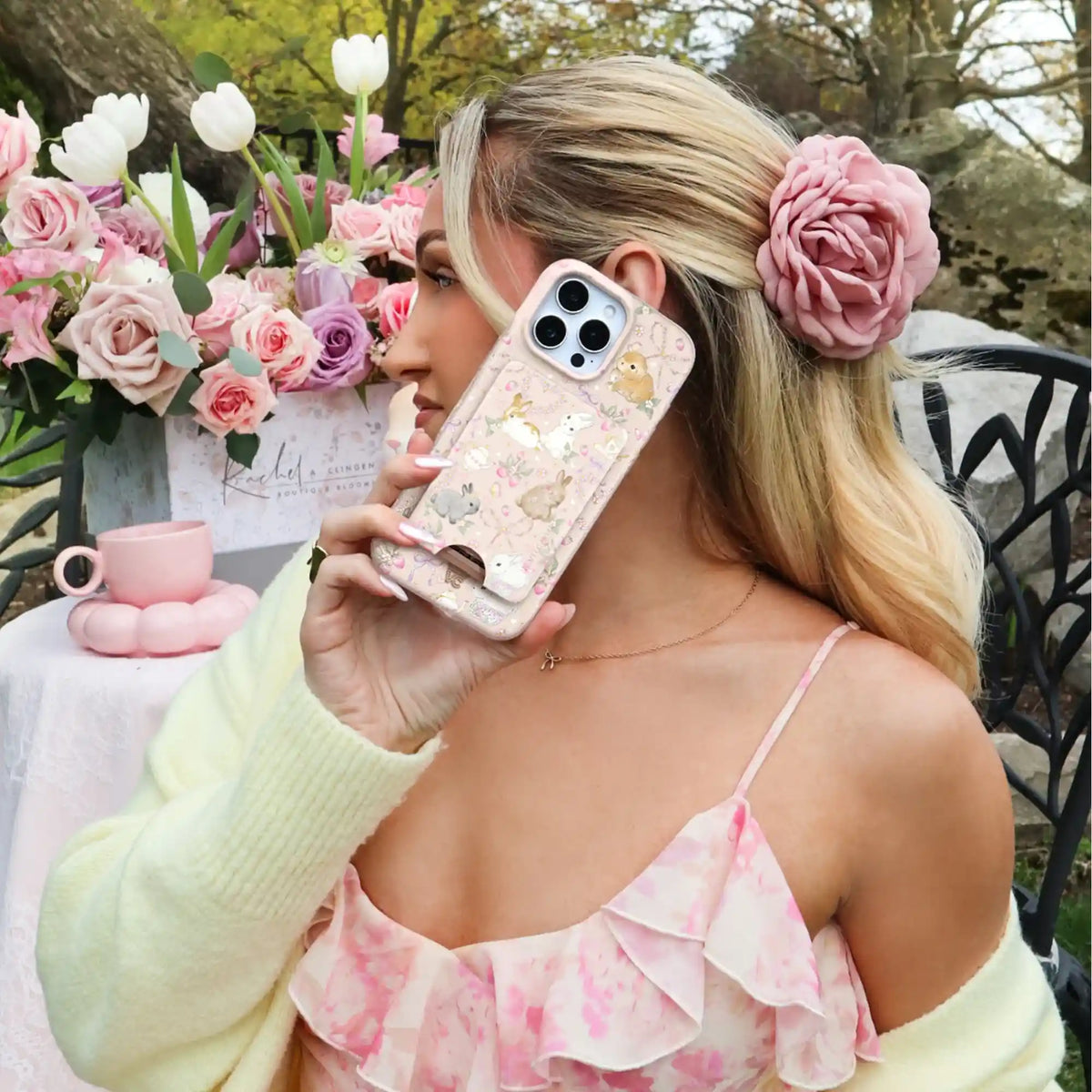 Bunnies & Bows MagSafe Wallet