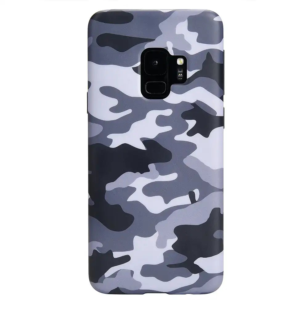 Gray Camo Samsung Galaxy Case