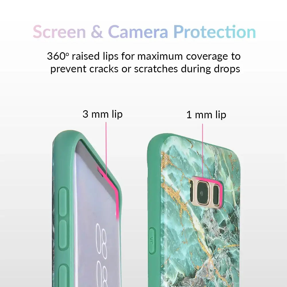 Green Emerald Marble Samsung Galaxy Case