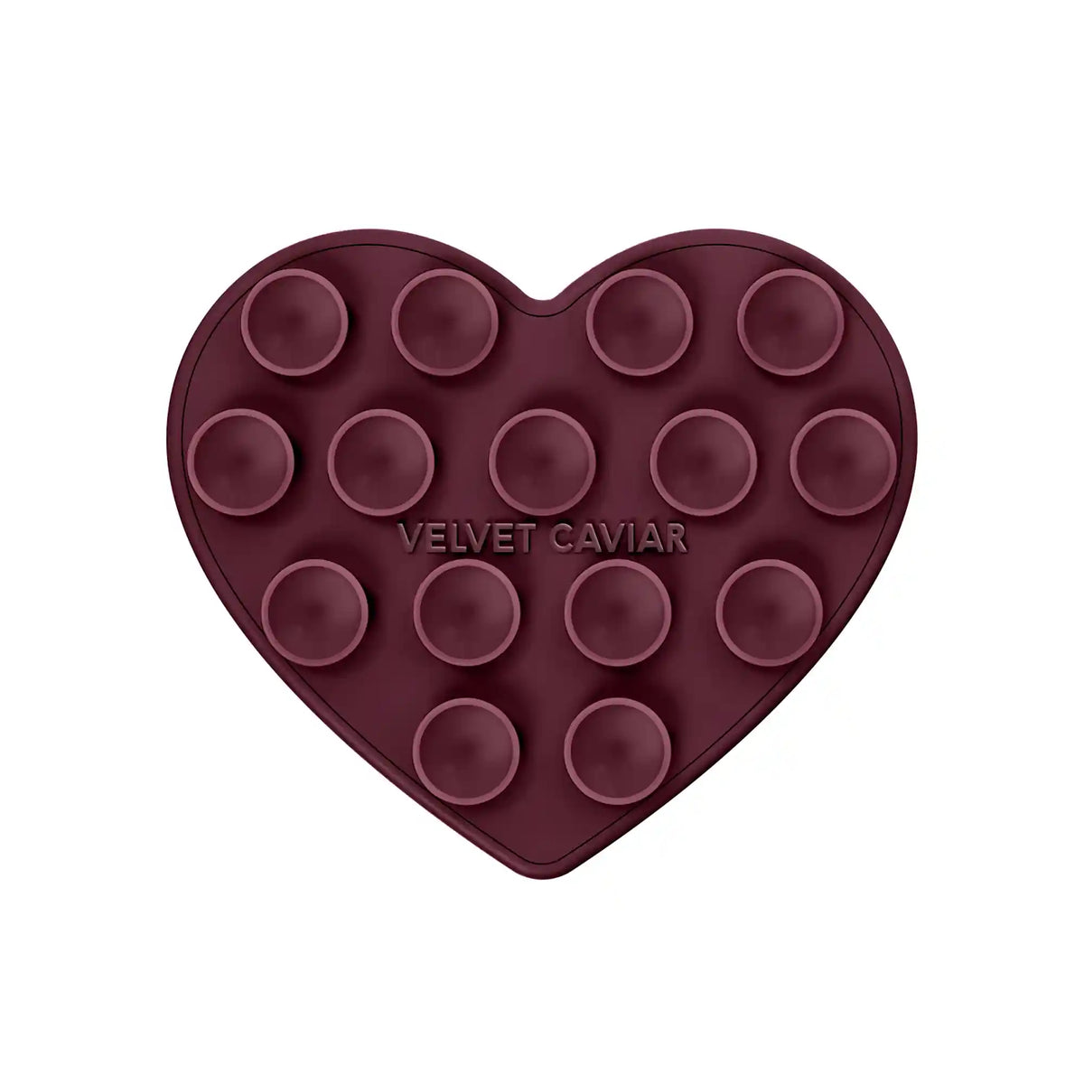 Burgundy 1990 Heart MagSafe MightyGrip