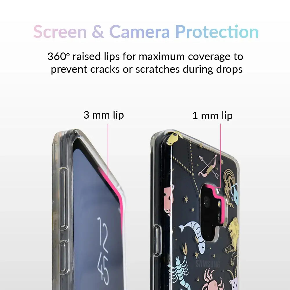 Zodiac Clear Samsung Case