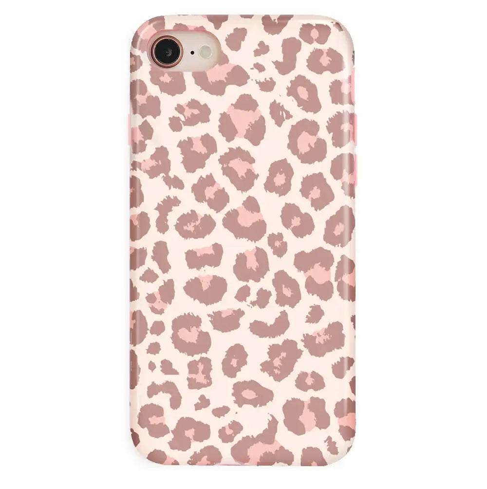 Blush Leopard iPhone Case