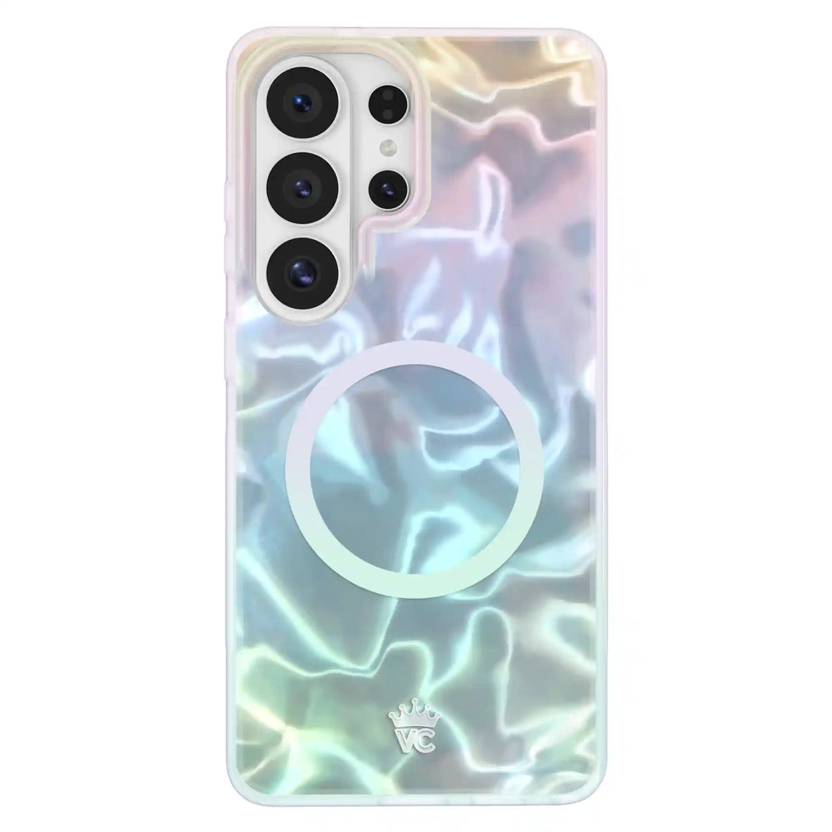 White Opal Holo Samsung Case