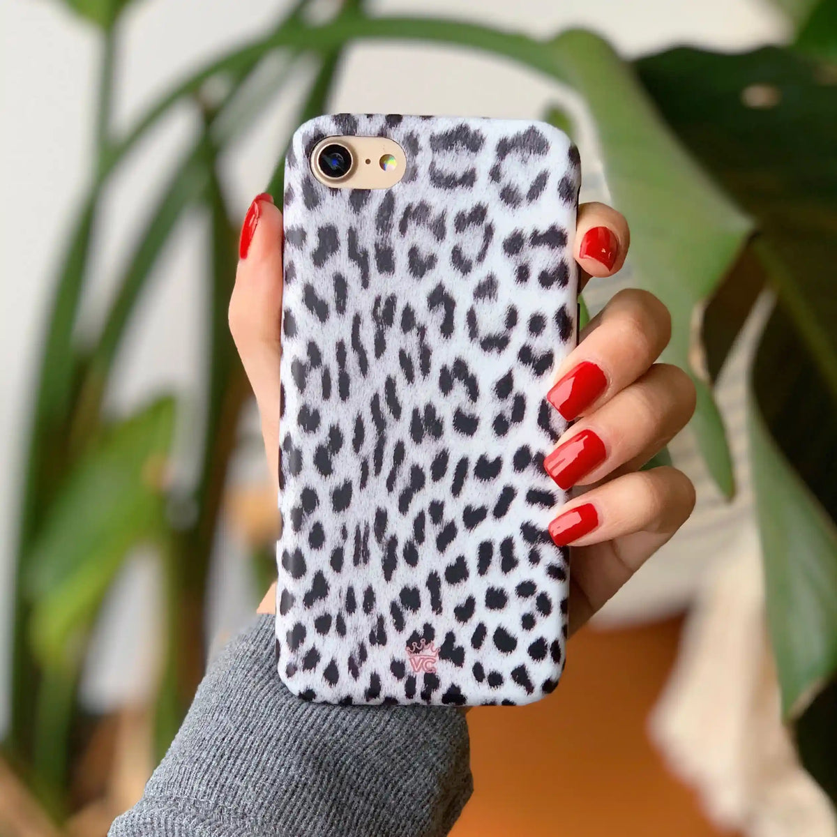 Snow Leopard iPhone Case