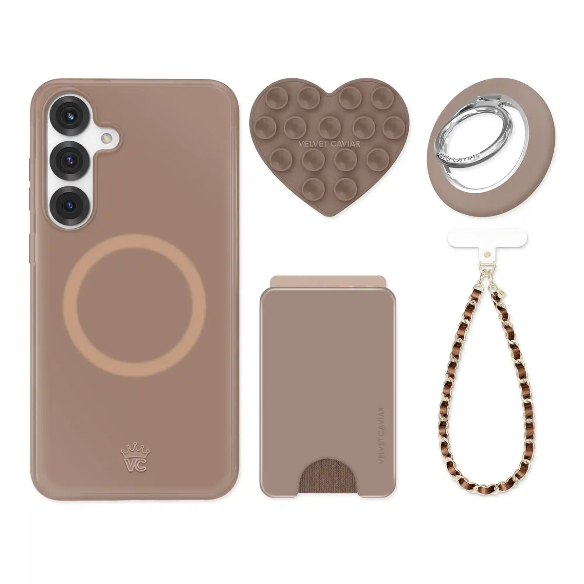 Cashmere Taupe Jelly Samsung Bundle Set
