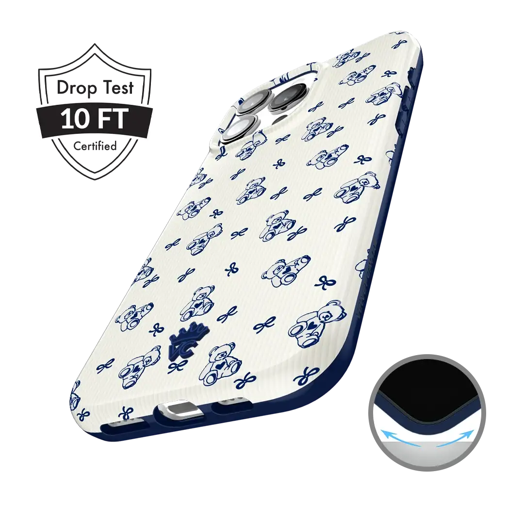Preppy Teddy iPhone Case