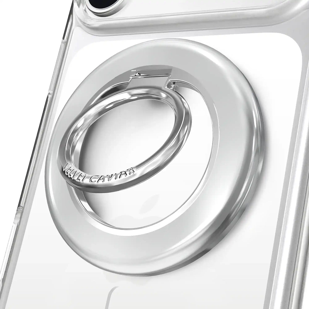 Silver Chrome MagSafe Grip Ring