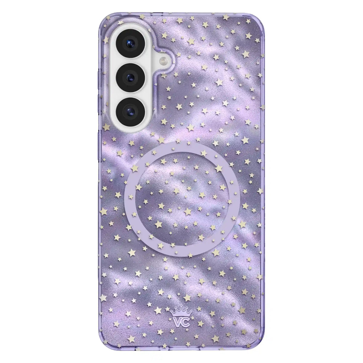 Lilac Celestial Stars Samsung Case